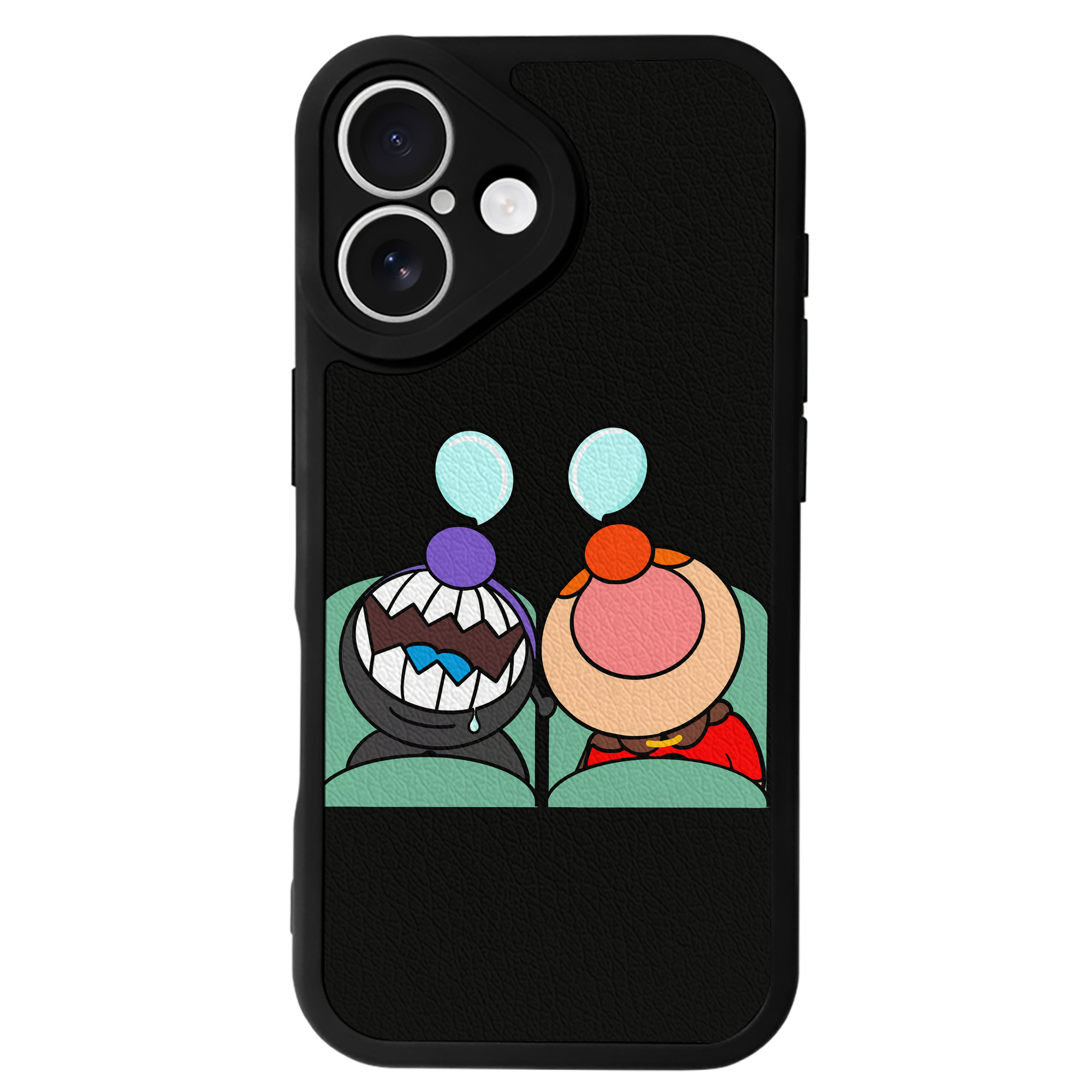 （画像用） アンパンマン Anpanman 【iPhone 16シリーズ対応】シリコンスマホケース（レザー調） 材質：シリコン